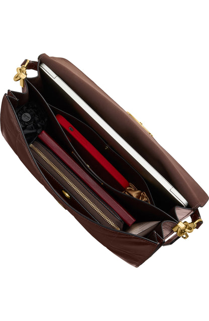 Coach Chain Tabby Shoulder Bag 35 With Quilting