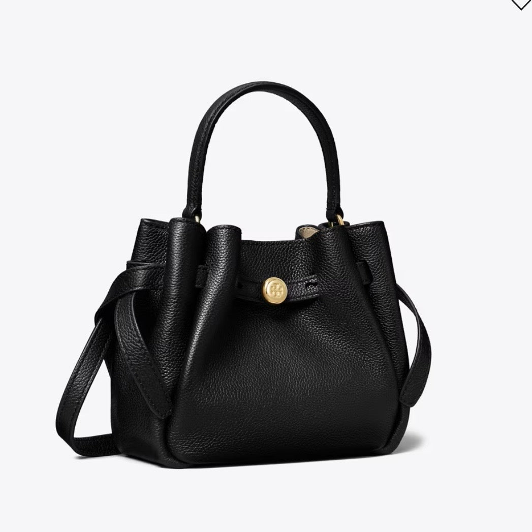 TORY BURCH MINI ROMY BUCKET BAG
