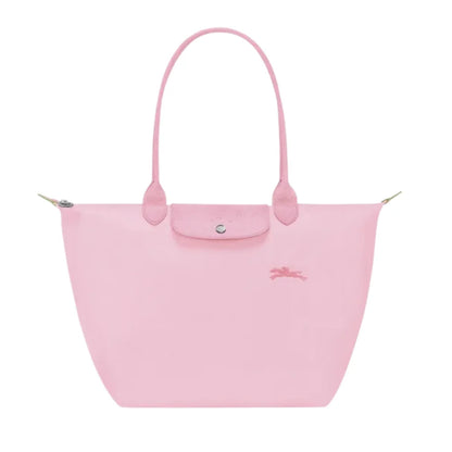 L.o.n.g.c.h.a.m.p Green Line Le Pliage Medium Size in Baby Pink