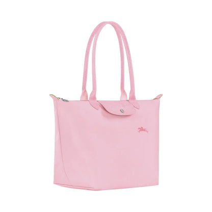 L.o.n.g.c.h.a.m.p Green Line Le Pliage Medium Size in Baby Pink