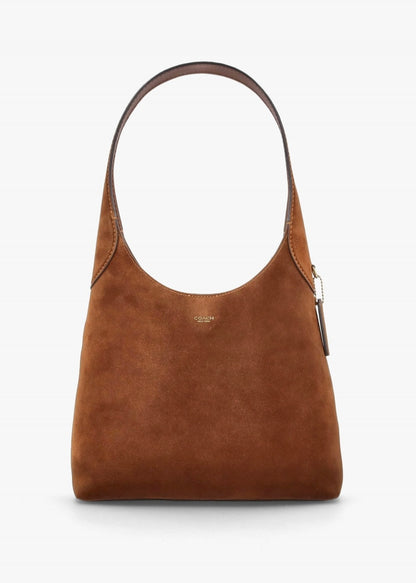 Coach Brooklyn Shoulder Bag 28 in suede material