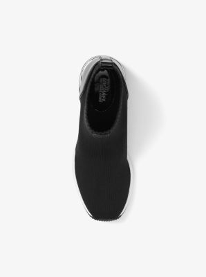 Michael Kors Women's Skyler Wedge Bootie Sock Sneakers size 9.5M