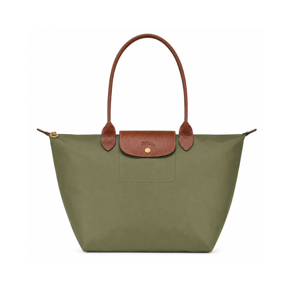 L.o.n.g.c.h.a.m.p Original Le Pliage Medium Size in Olive