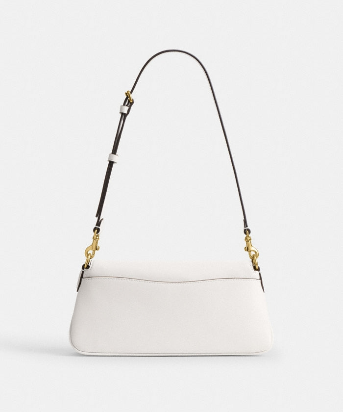 Coach jet shoulder bag white