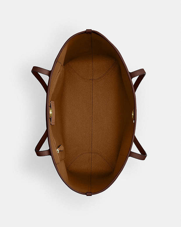 Coach City Tote Bag In Signature Canvas