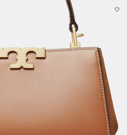 Tory Burch Mini Eleanor Satchel in camel