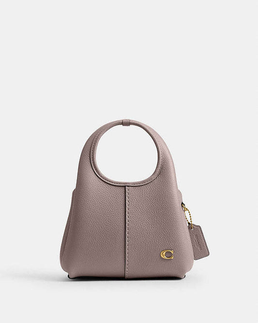 Lana Shoulder Bag 19 in brass/ Ash