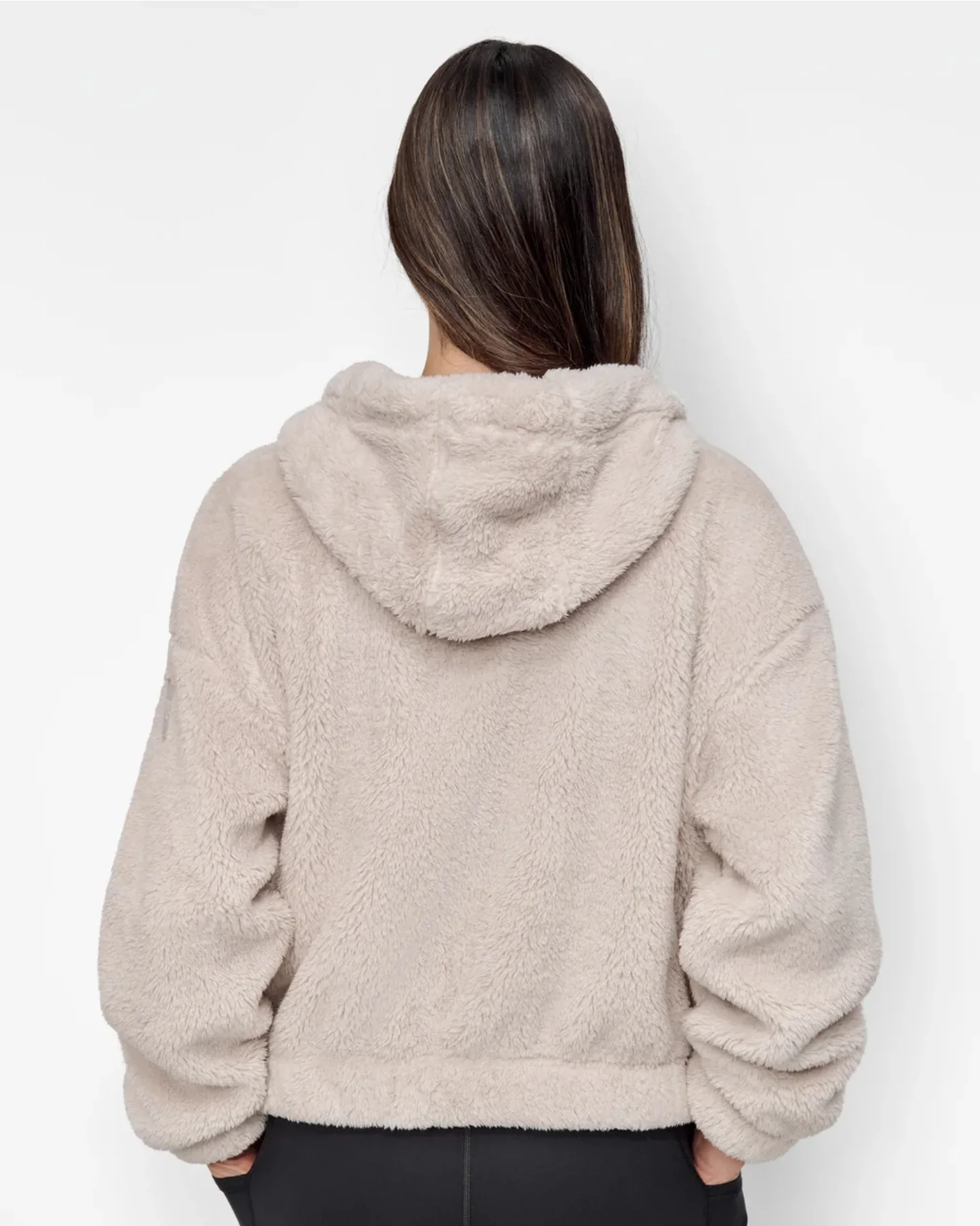 sherpa full zip jacket DKNY size M