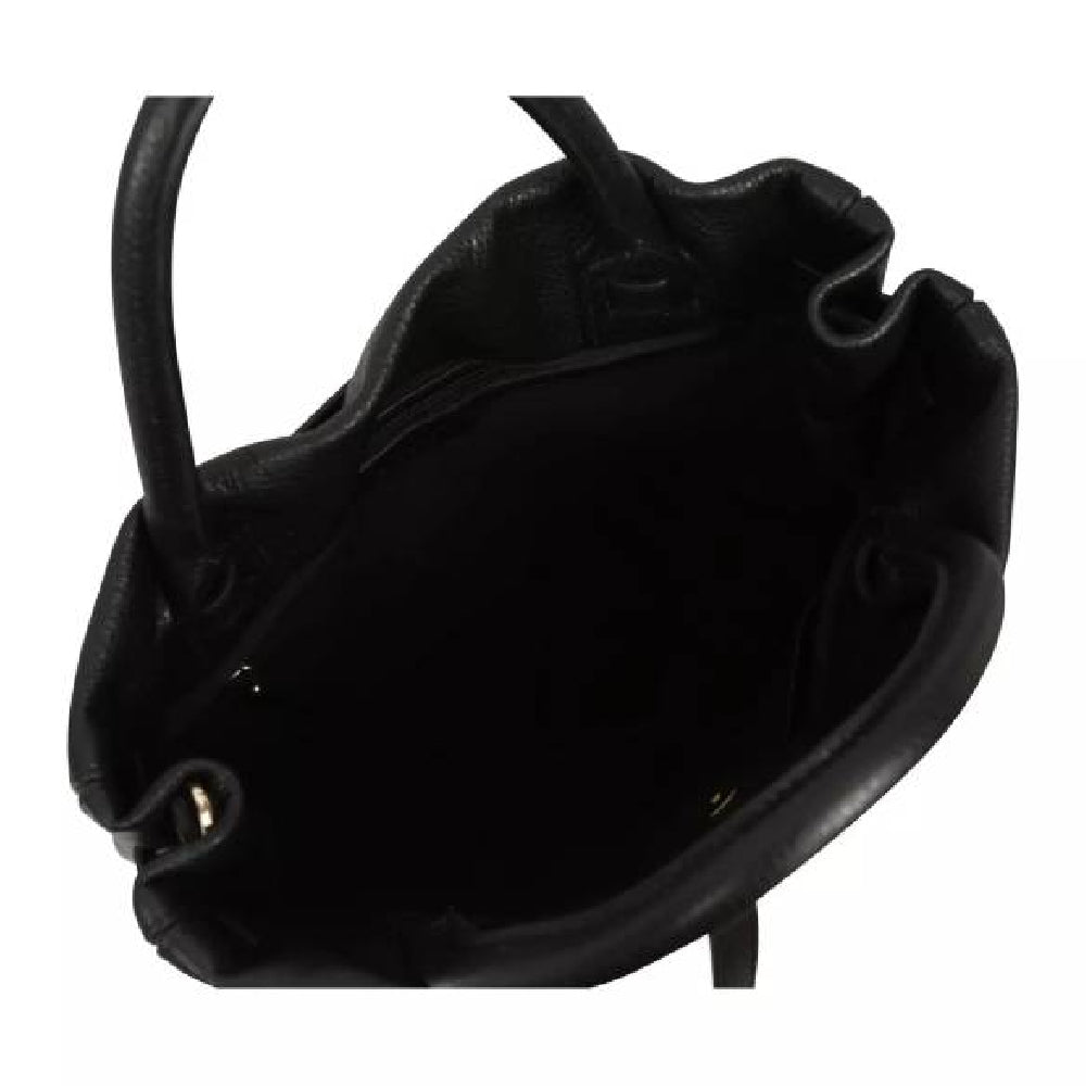 Abro Handbag JILL Medium Leather Dalia Standard in Black