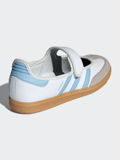 ADIDAS SAMBA JANE SHOES IN CLEAR SKY