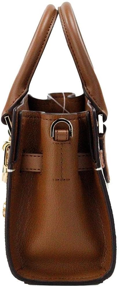 MICHAEL KORS HAMILTON XS MINI CROSSBODY SATCHEL MK KEY LOCK BAG VANILLA