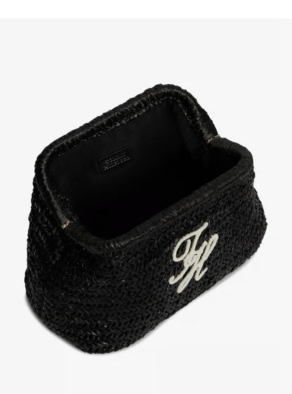 Tommy Hilfiger Braided clutch bag - Black