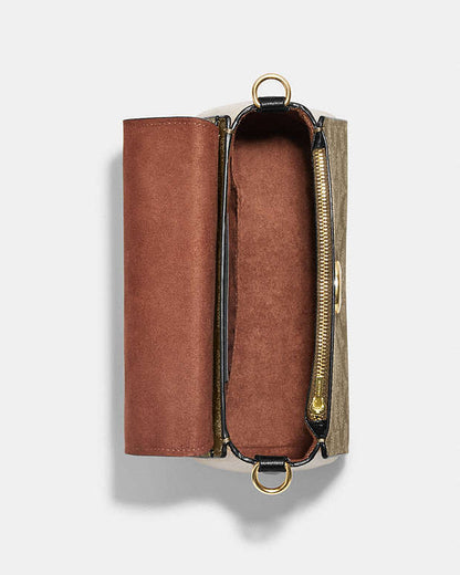 Morgan Top Handle Satchel In Colorblock Signature Canvas coach