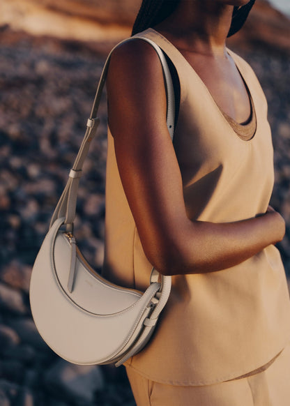 Polene Numéro Dix edition textured Chalk