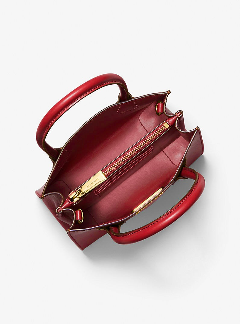 Michael Kors Mercer Medium Pebbled Leather Crossbody Bag