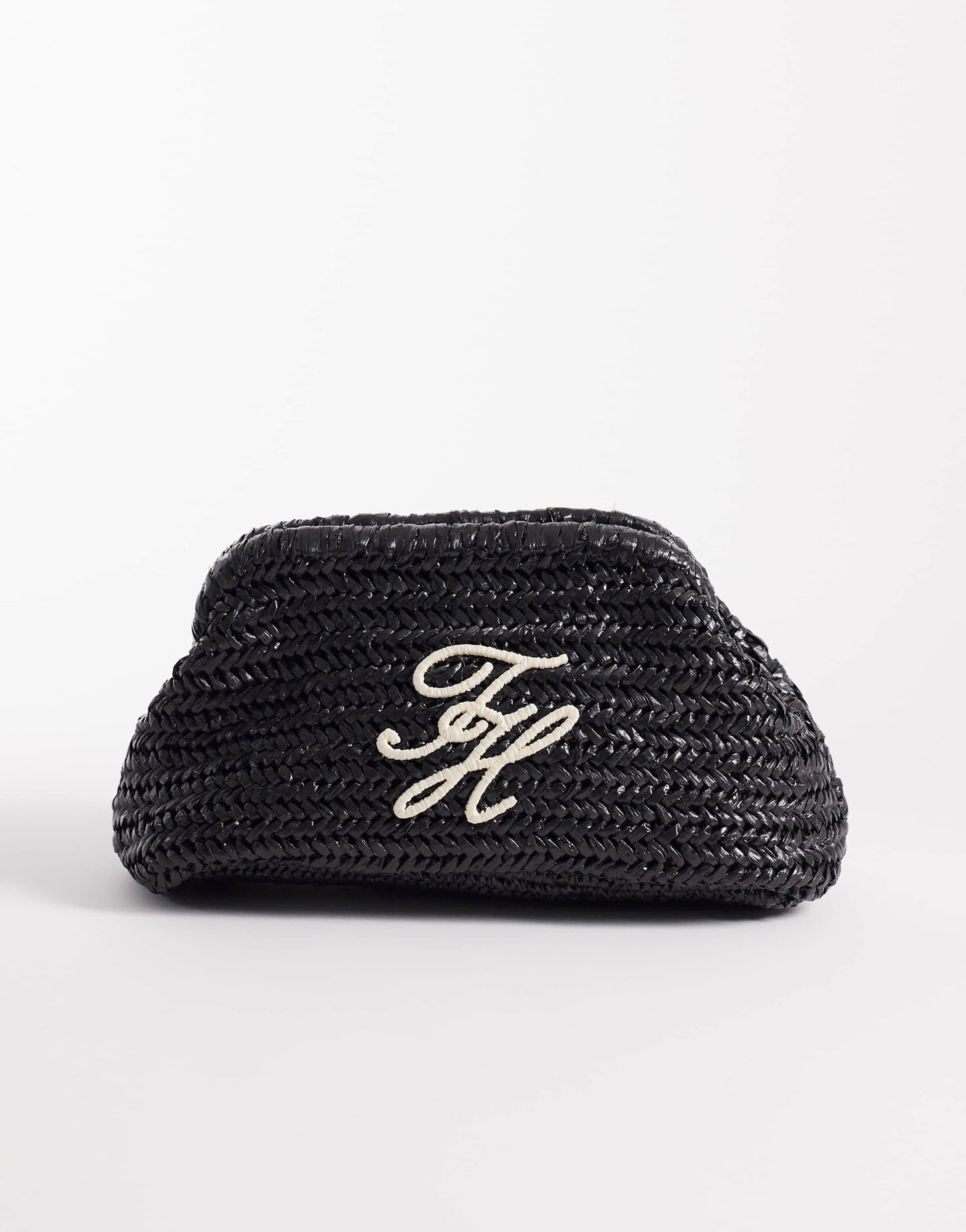 Tommy Hilfiger Braided clutch bag - Black