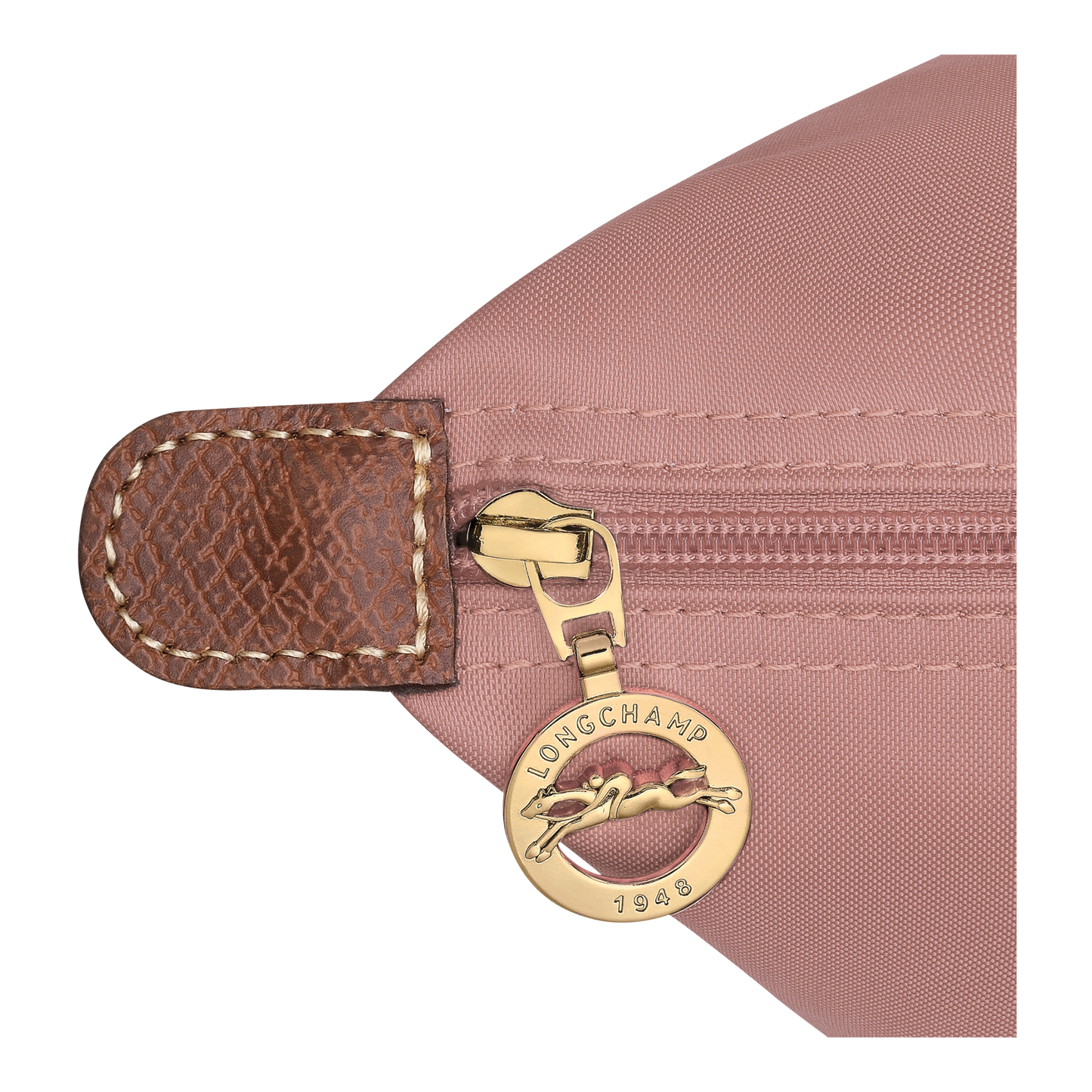 Longchamp le pliage original large tote bag in pink tea