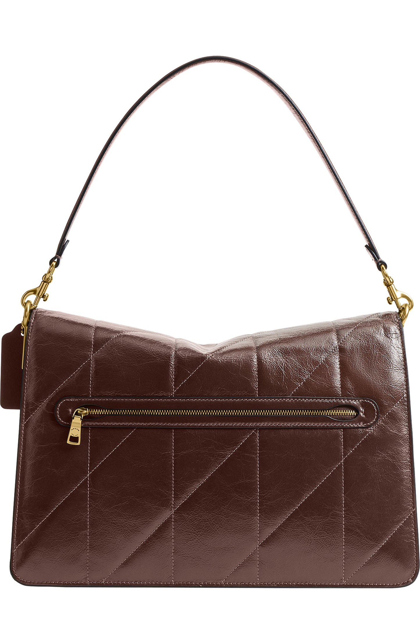 Coach Chain Tabby Shoulder Bag 35 With Quilting