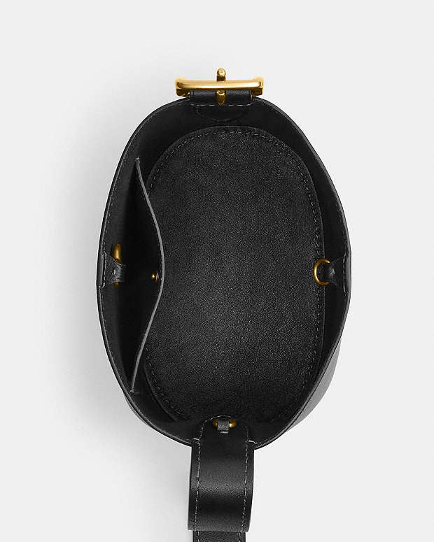 Coach Bleecker Bucket Bag 21 in black