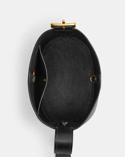 Coach Bleecker Bucket Bag 21 in black