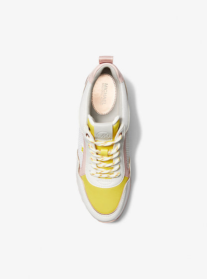MICHAEL KORS OUTLET
Maddy Color-Block Mixed-Media Trainer size 39