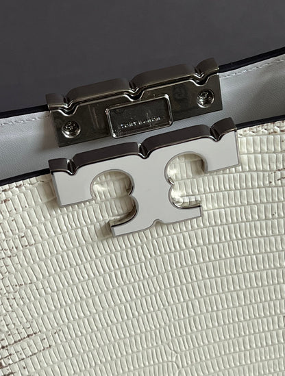 Tory Burch Eleanor Lizard Mini Satchel