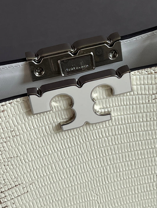 Tory Burch Eleanor Lizard Mini Satchel