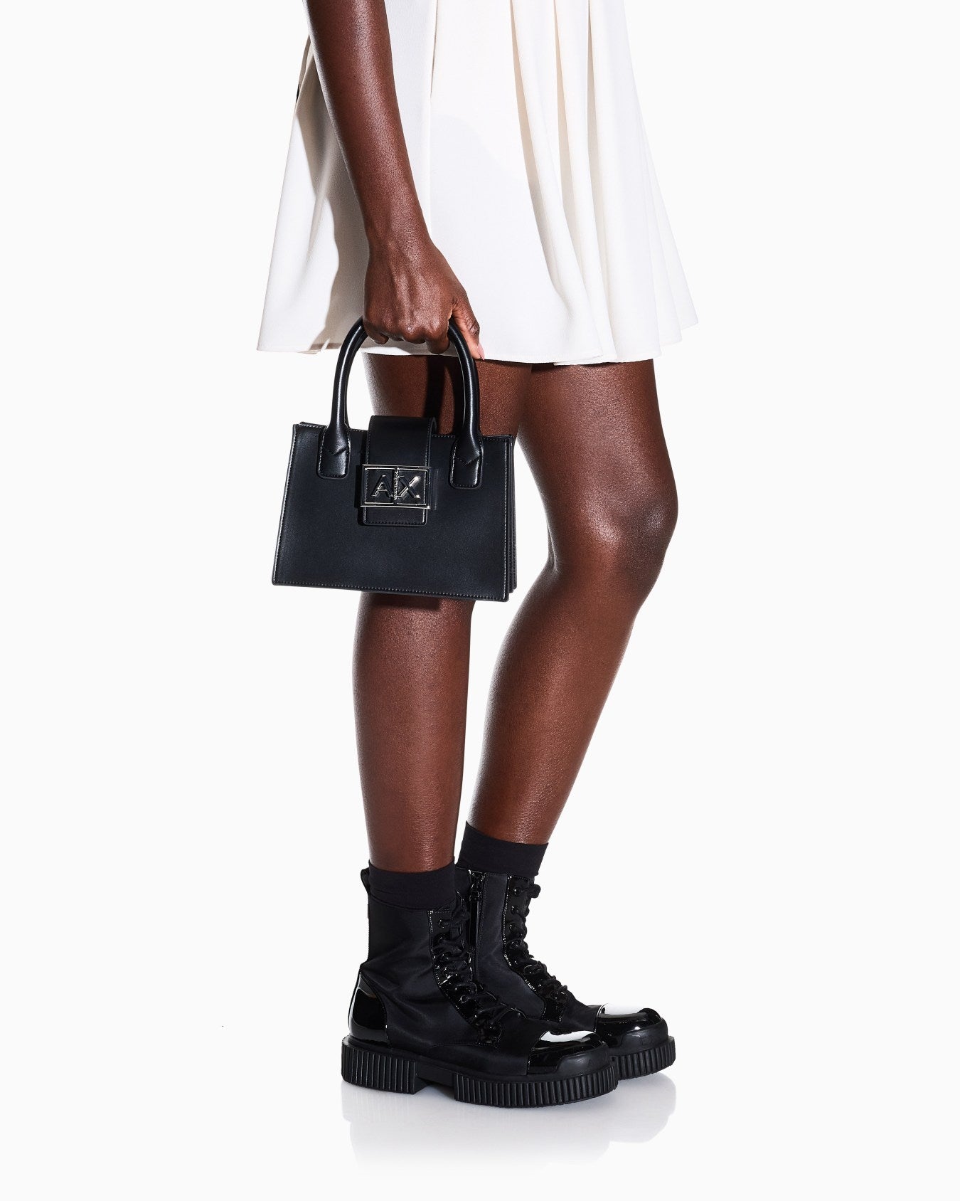 Armani Exchange Black Handbag with Shoulder Strap