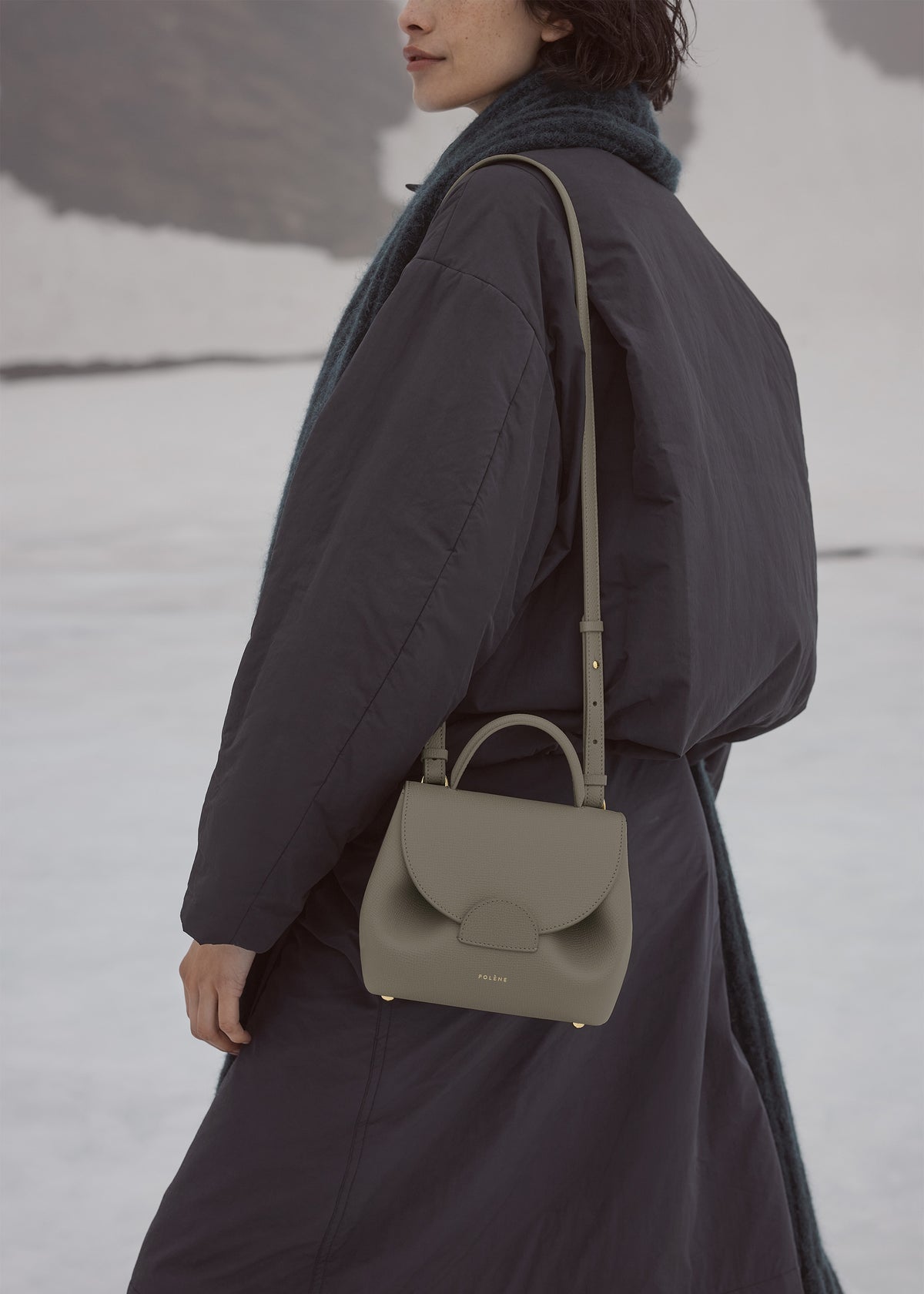 Polene Numéro Un Nano
EDITION TEXTURED OLIVE