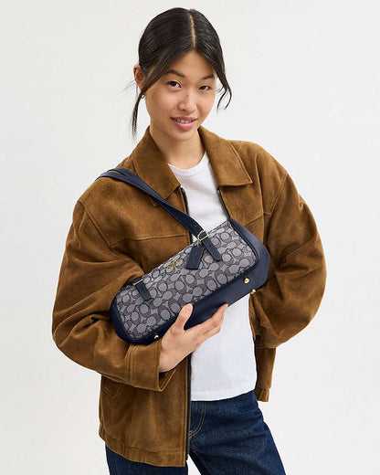 Coach Asher Shoulder Bag In Signature Jacquard