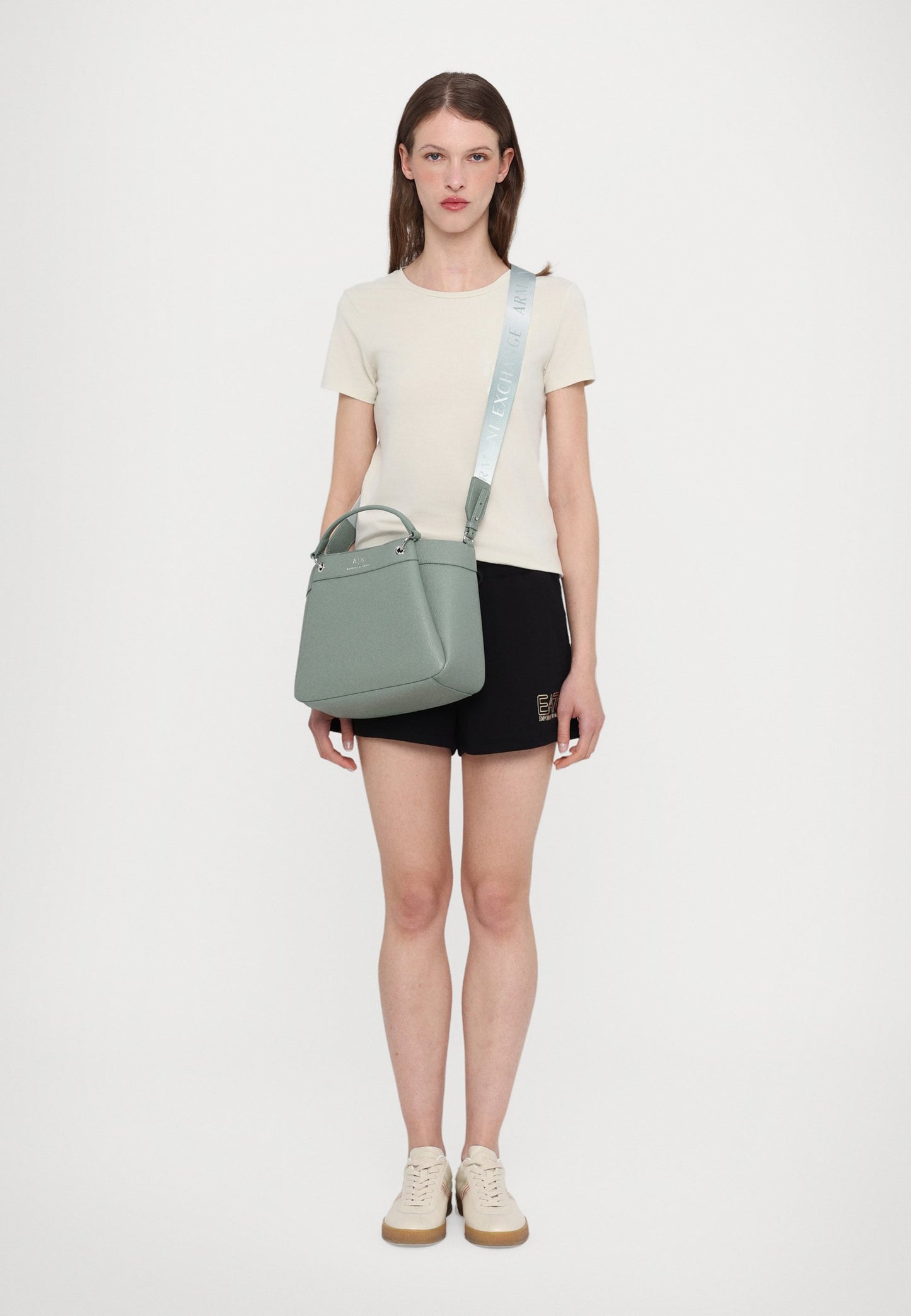 Armani exchange handbag in sage green