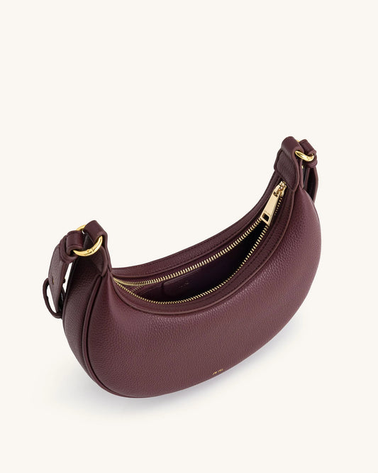 JW Carly Medium Shoulder Bag - Deep Claret