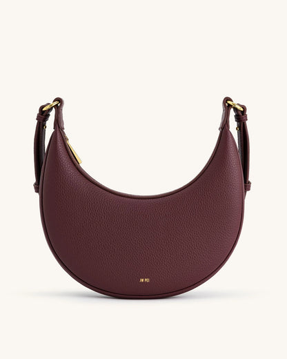 JW Carly Medium Shoulder Bag - Deep Claret
