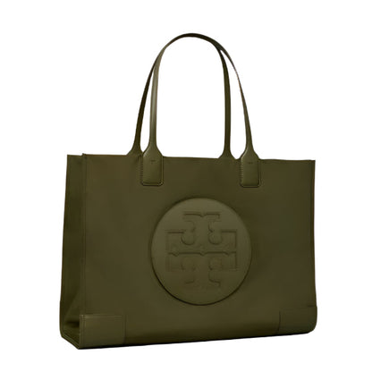 Tory Burch Ella large tote in olive