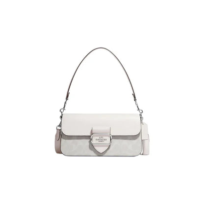 Coach MORGAN SHOULDER BAG IN SIGNATURE CANVAS