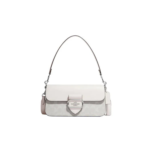 Coach MORGAN SHOULDER BAG IN SIGNATURE CANVAS