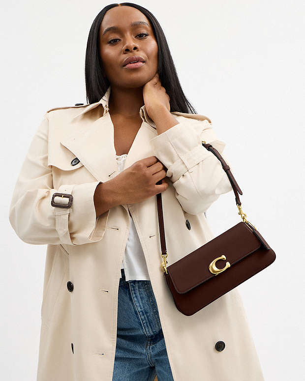 Coach Jet Shoulder Bag in maple