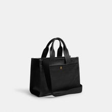 Coach Cargo Tote Bag 26 leather in black