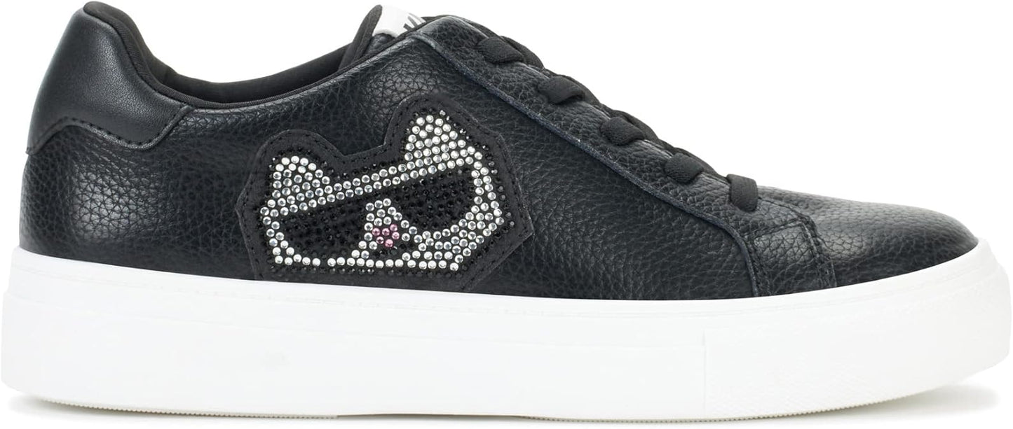 Karl Lagerfeld Paris Chivon Embellished Choupette Sneakers size 8
