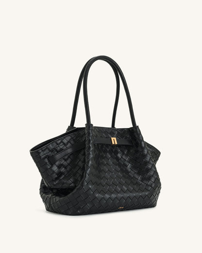 JW PEI Hana Medium Weave Texture Tote Bag