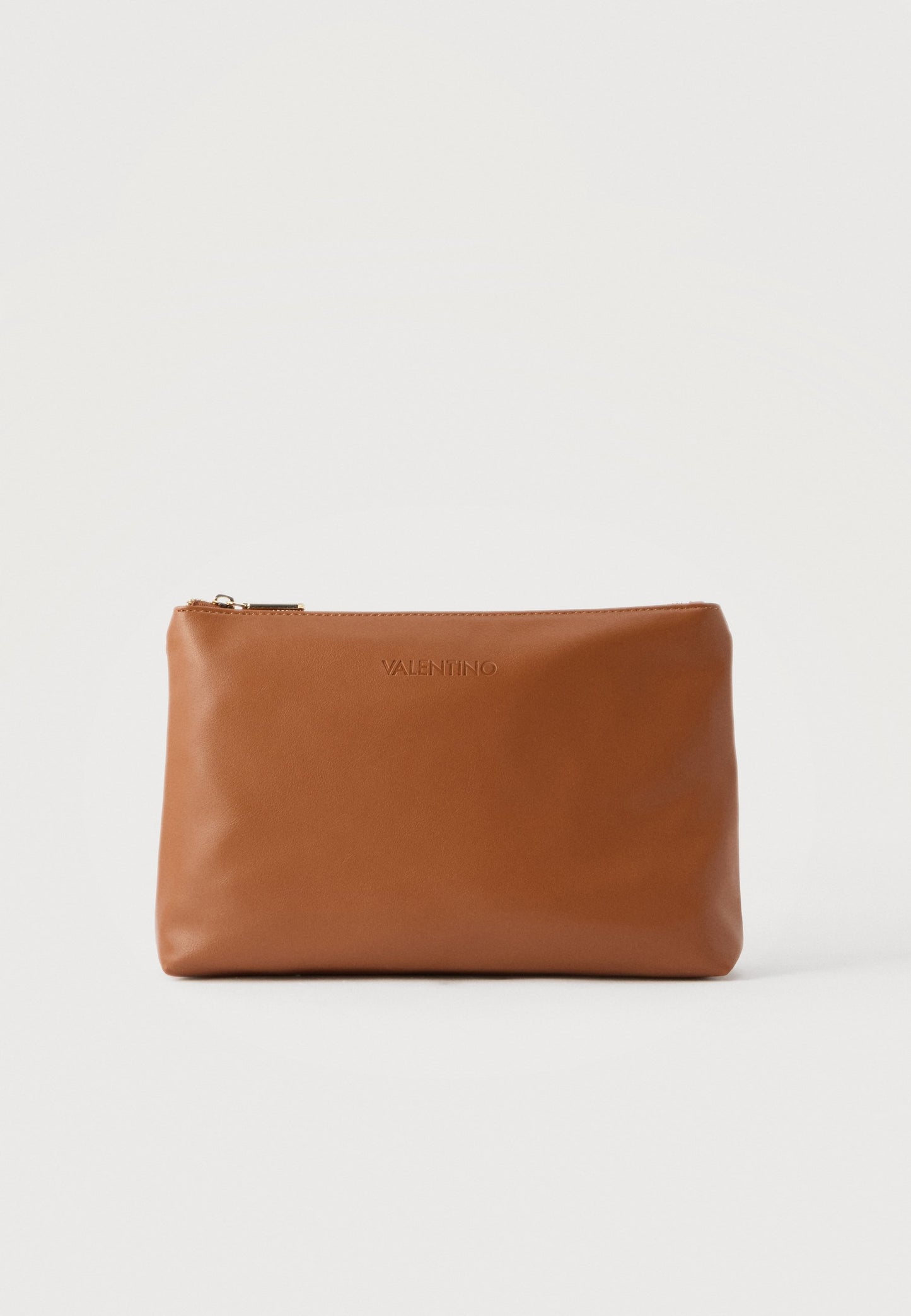 Valentino woven straw tote with brown leather trim