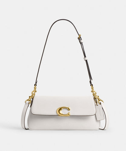 Coach jet shoulder bag white