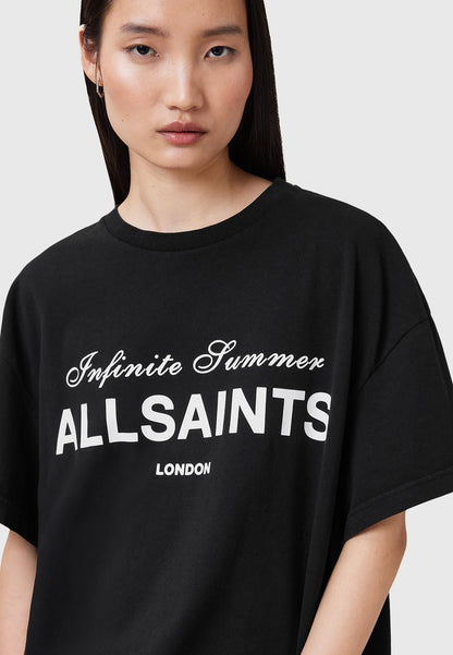 AllSaints AVRI TEE Print T-Shirt Size Large