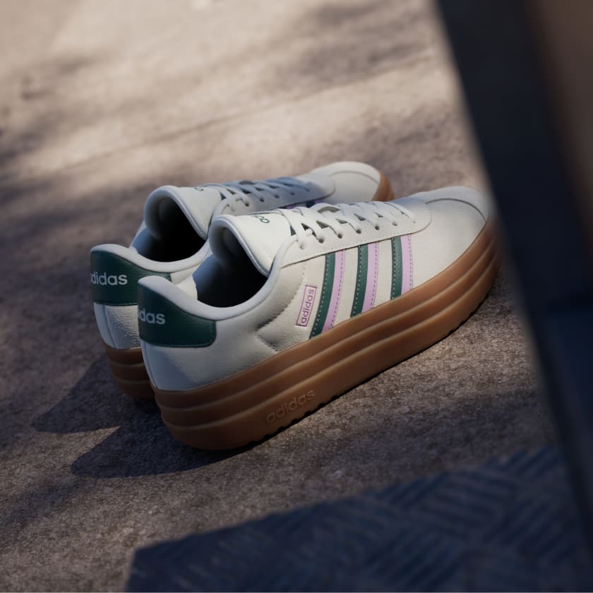 ADIDAS VL COURT BOLD SHOES SIZE 39.5