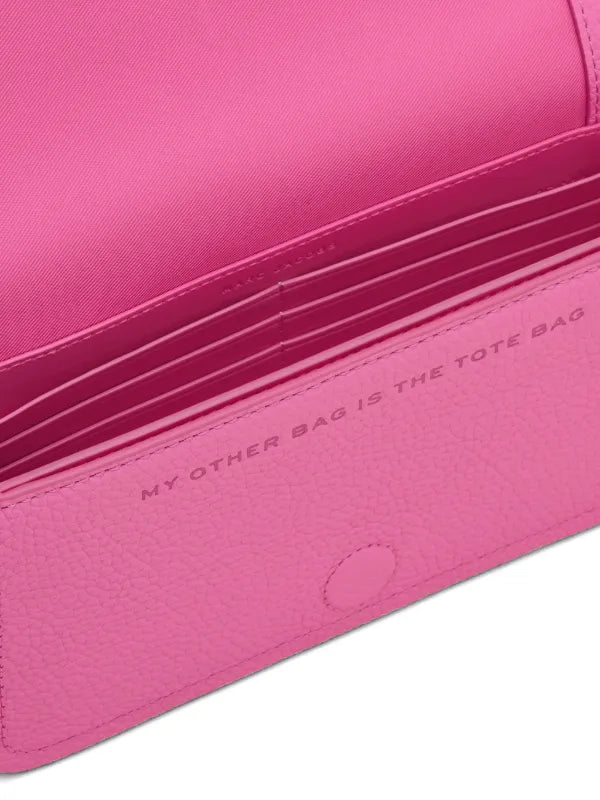 THE LEATHER MINI BAG MARC JACOBS IN PINK