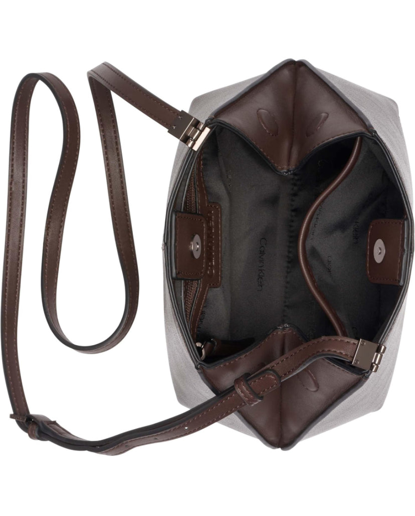 Calvin Klein Women's Granite Crossbody Bag brown