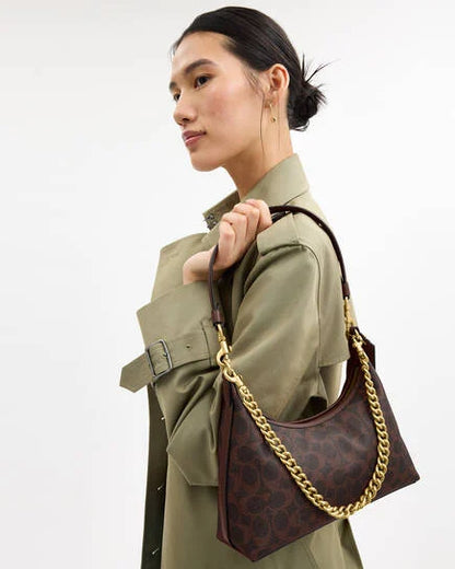 Coach Juliet shoulder bag in signature canvas