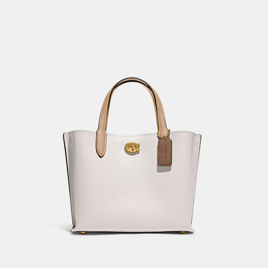 COACH WILLOW TOTE 24 IN COLORBLOCK