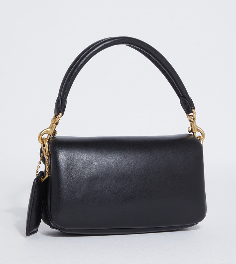 COACH TABBY 26 Textured Logo Detail Shoulder Bag
