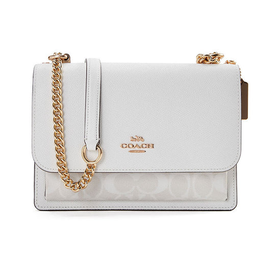 Coach Klare Crossbody Bag In Micro Signature Canvas